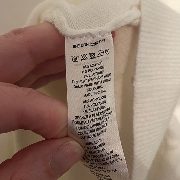 French Connection Babysoft Crewneck Ruffle Sweater - Picture 7 of 7